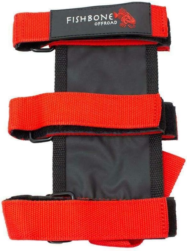 Fishbone Offroad FB55155: Fire Extinguisher Holder - Red