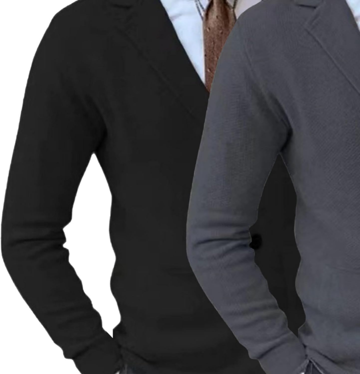 Men Blazer Knit Cardigan Shawl Collar Button Blazer Cardigan Shawl Collar Buttons Knit Cardigan Sweater