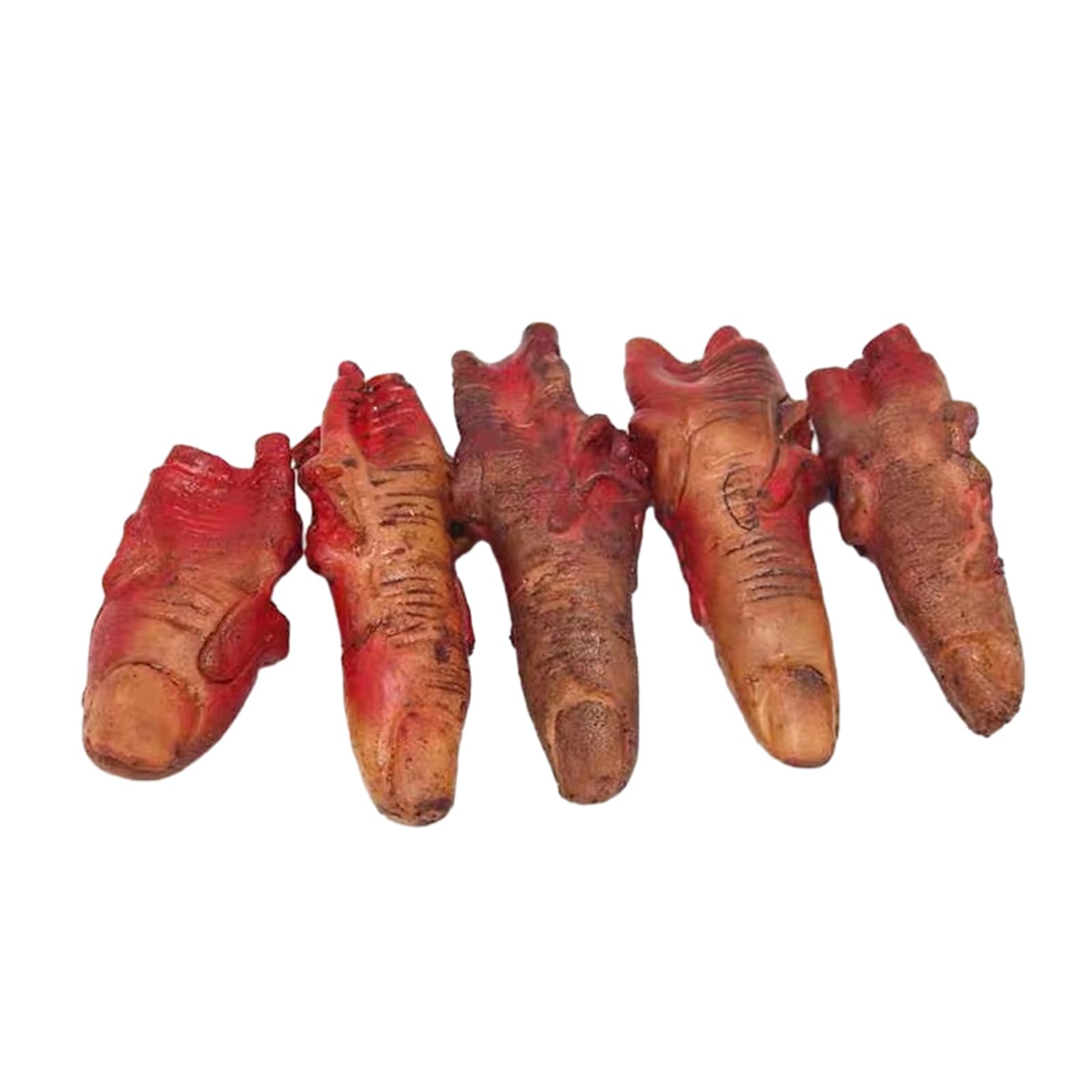 oringnat Halloween Organ Props Halloween Decor Bloody Human Organs Fake Severed Ears Dead Horror Props