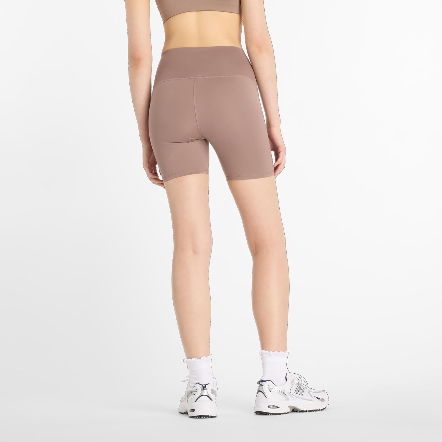 New Balance Womens Nb Harmony High Rise Short 6" - Image 5