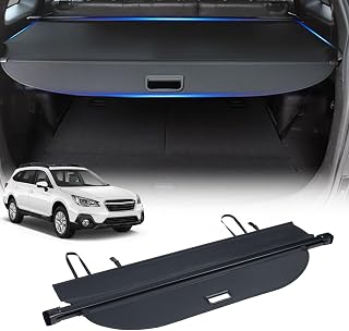 AceRide Retractable Cargo Cover Compatible with Subaru Outback 2015-2019, Anti-Peeping Rear Trunk Cover Luggage Privacy Security Shield Shade(Power Rear gate) 