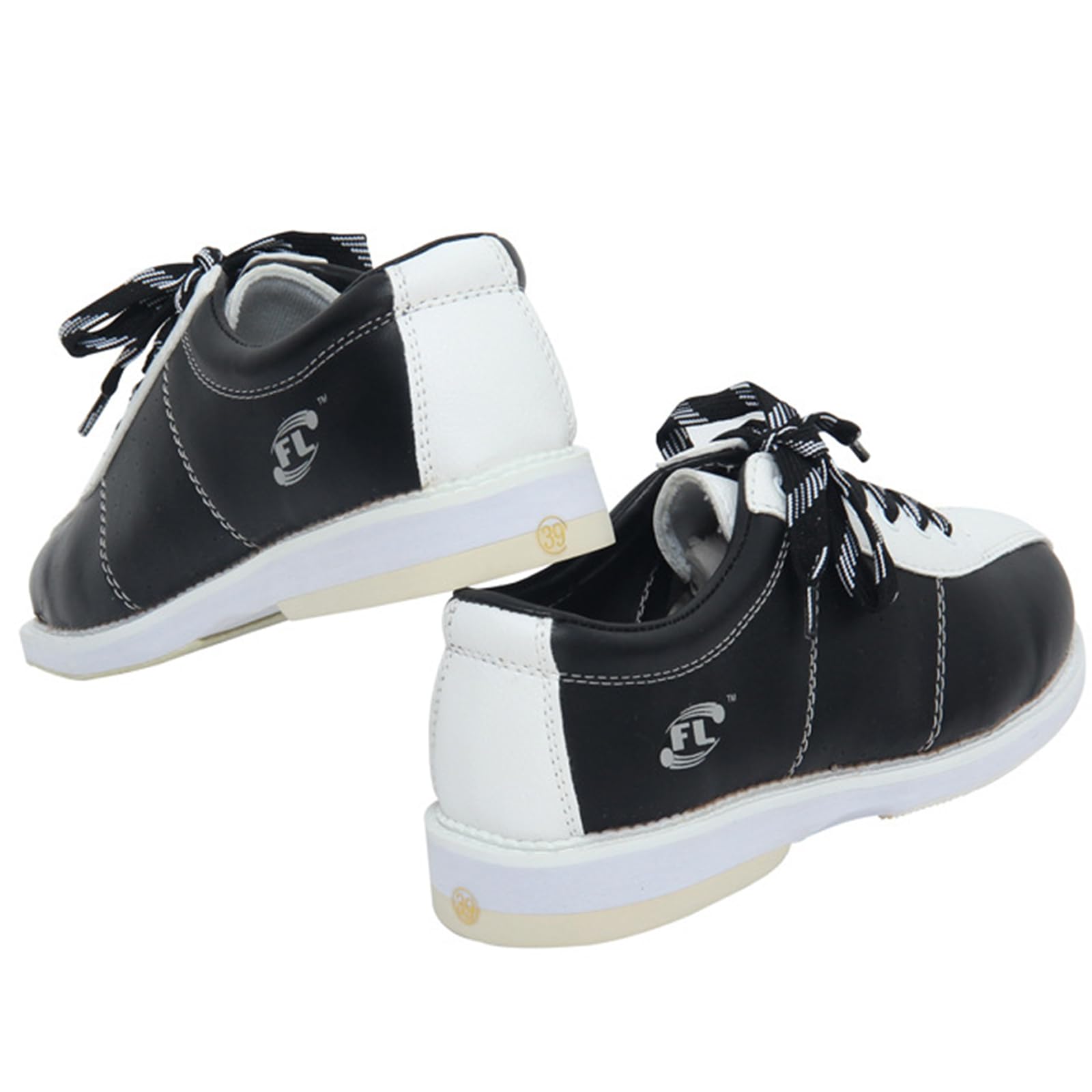 SDEQA Zapatillas de Bolos para Hombre, para jardín, césped, Antideslizantes, Ligeras, con Cordones, Talla Grande