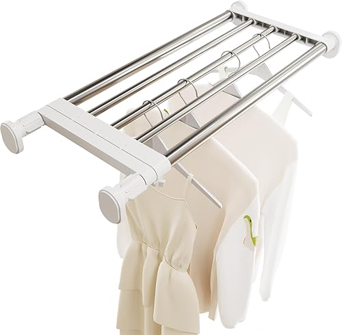 Estantes de armario de 23 a 39 pulgadas, estante de tensión montado en la pared, ampliable, fácil de instalar para despensa, armario, lavandería, disponible en Yaxa El Salvador