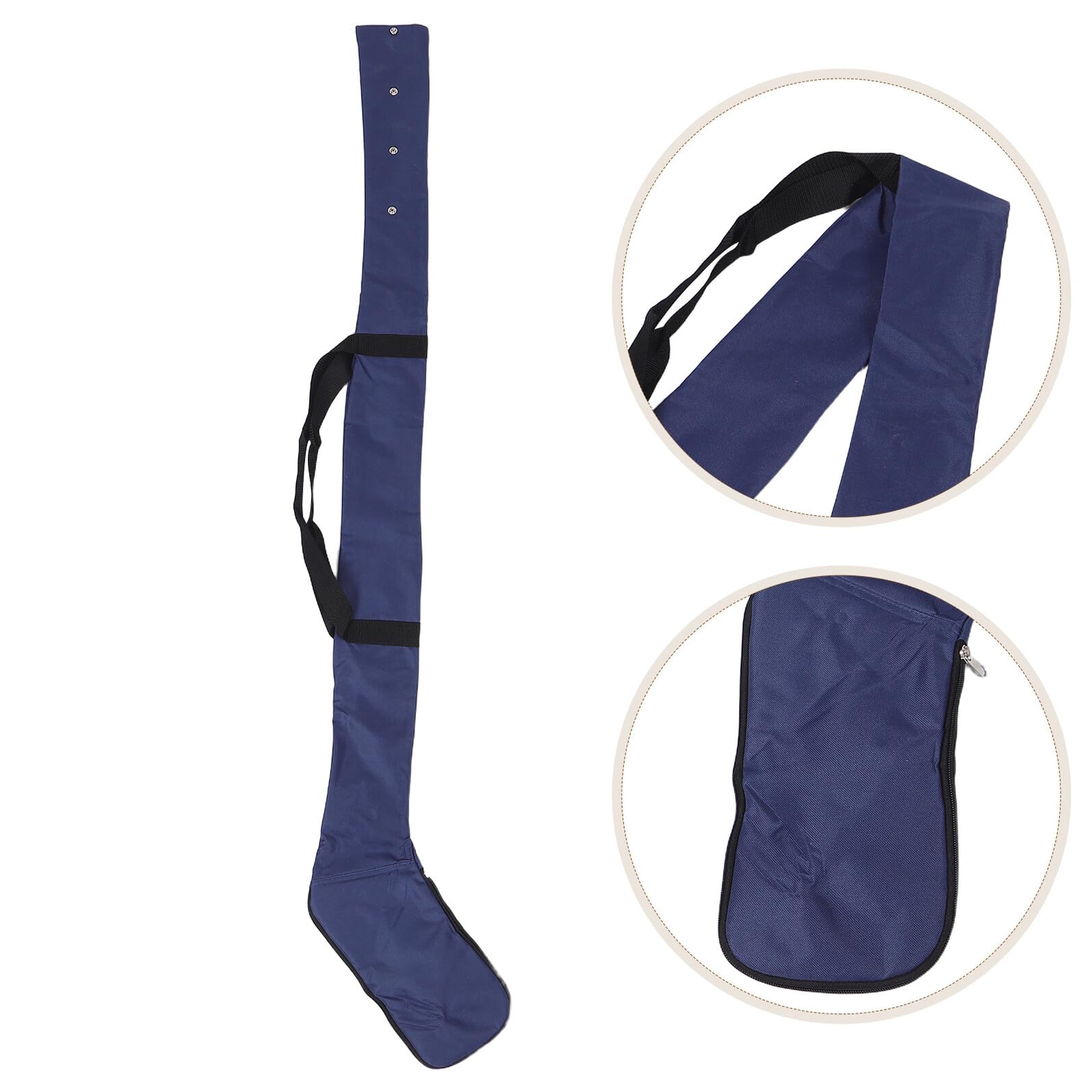 Alasum Borsa a Tracolla per Mazze da Hockey su Ghiaccio, Custodia in Poliestere Resistente alle Intemperie, Borsa Porta-Stick Multi-Asta per Trasporto Outdoor e Indoor, Capacità Fino a 3