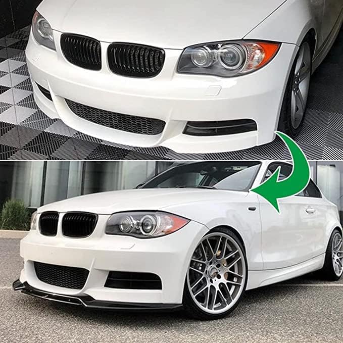 Plaque protection pare-choc avant pour BMW E82 E88 contre les rayures