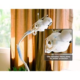 FlexxiCam | Universal Baby Monitor Holder with Velcro Strap | Flexible Baby Camera Mount Shelf | No Drilling | A Safer Monitor Stand for Your Baby