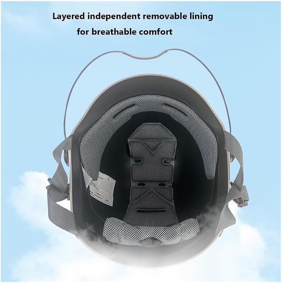 Kids Cute Cat Ears 3/4 Motorcycle Half Helmets with Visor, Cool Toddler Scooter Motorbike Helmet,Youth Street Dirt-Bike Go-Kart ATV Motocross Helmet for Boys Girls, DOT Approved(Pink)