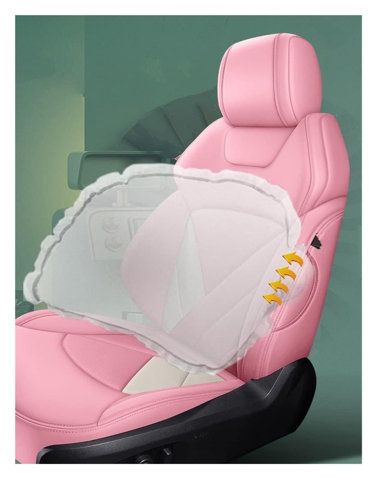 Funda Asiento Coche para B&MW E60 F30 E46 E36 E39 X5 E70 E30 E39 E70 E53 F10 F11 X3 E83 E91 para Touring F20 F25 E65 F15 X1 1 Juego De Fundas De Asiento De Coche