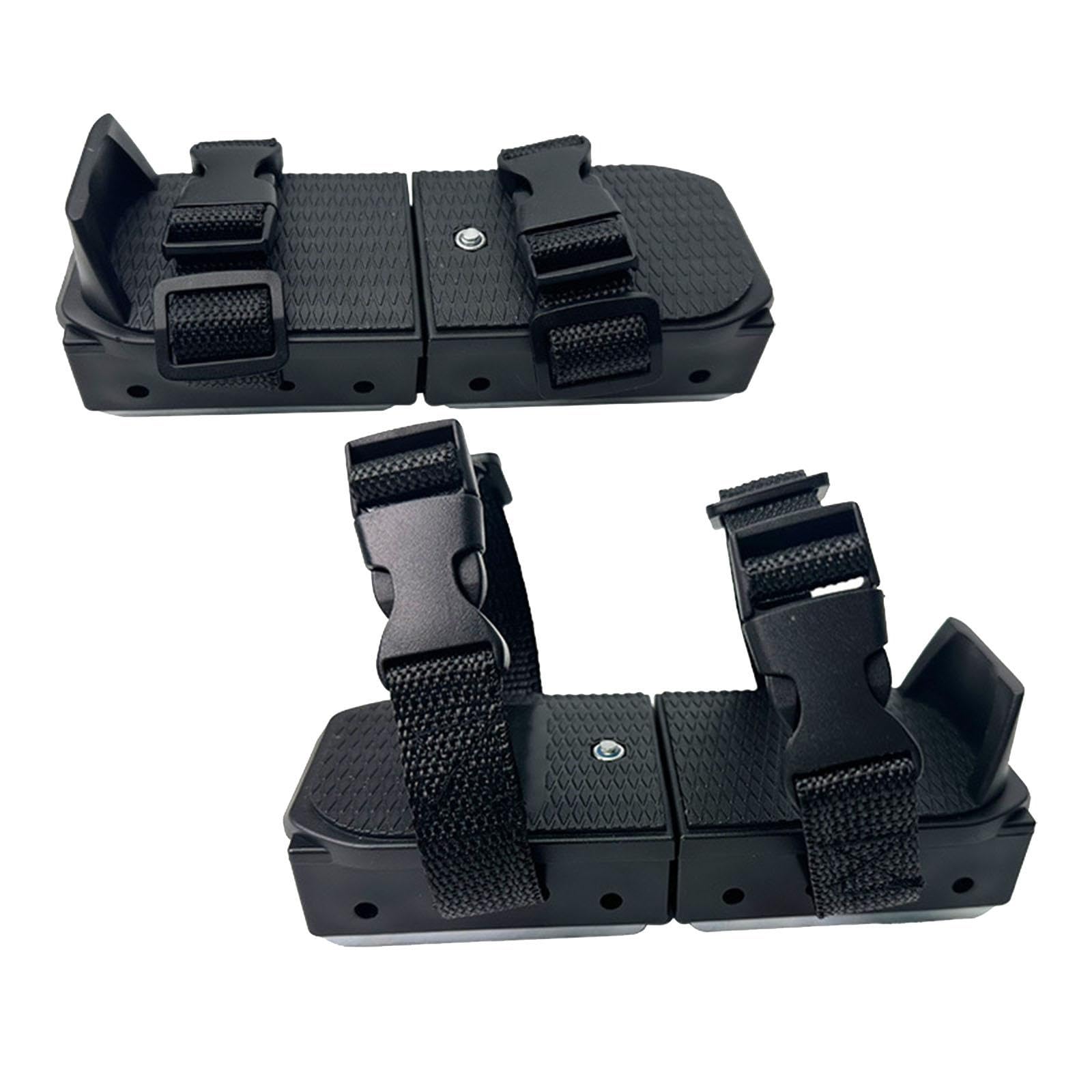 kowaku Ski Skates Ski Shoes Outdoor Stable Portable Skating Aid Shoes Skating Assistance Shoes for Sledding Hill Snow Parks Downhill, Black Boxed