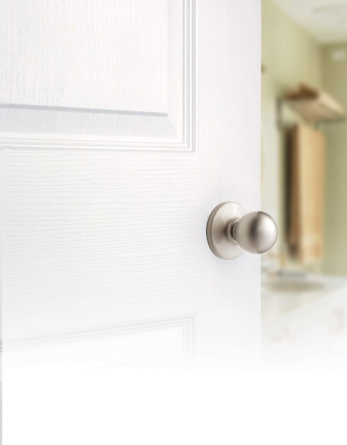 Kwikset 92001-561 Polo Passage Hall/Closet Knob In Satin Chrome