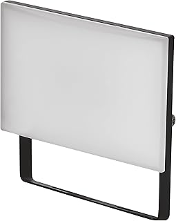 EMOS - LED-Strahler Tambo - ultradünnes Aluminium Flutlicht - wasserdicht - neutralweiß (4000 K) - 2000 lm - 20 W - Lebensdauer 25 000 Std. - Abstrahlwinkel 120° - für Außenbereich - schwarz