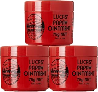 Lucas Papaw Ointment 75g x 3 Pack