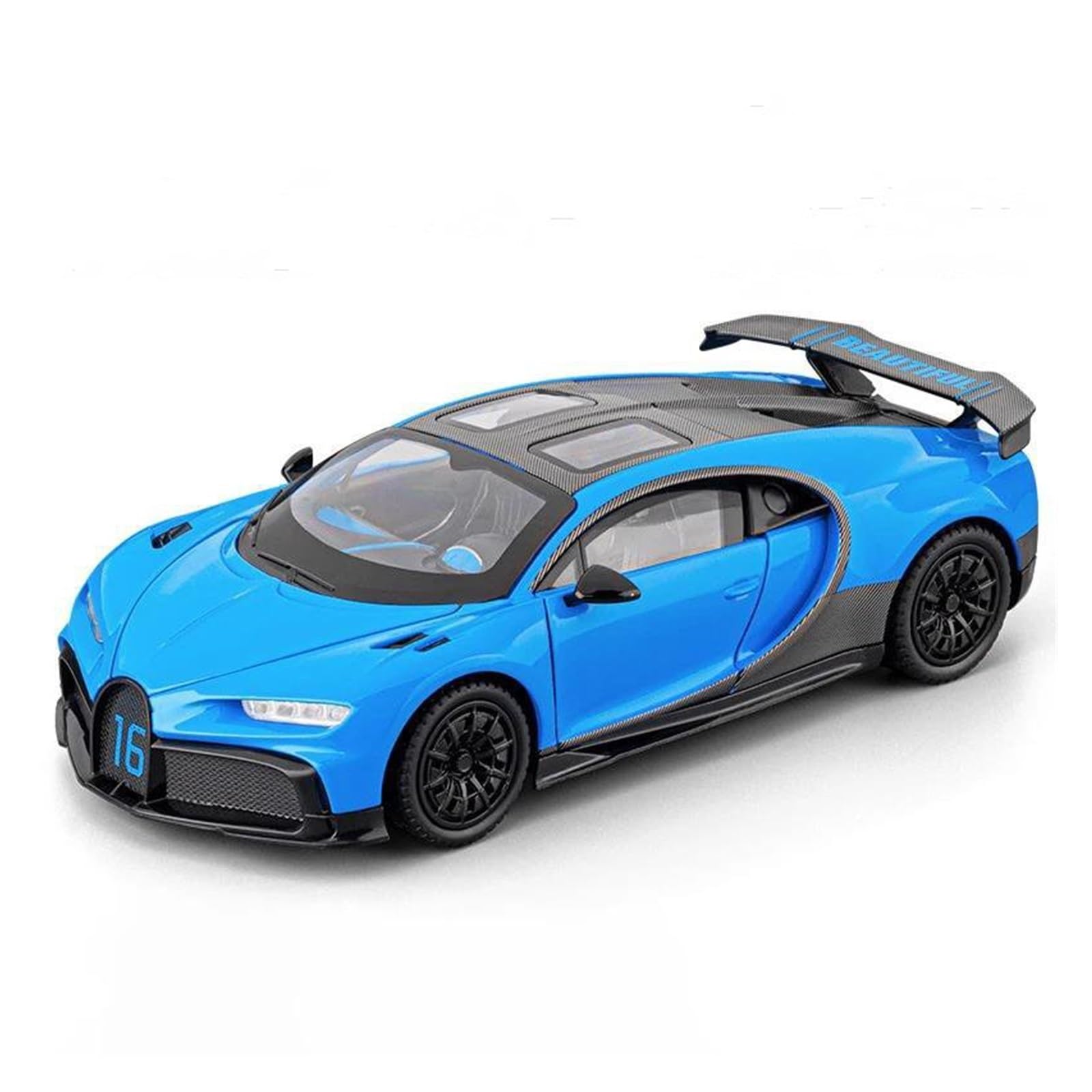 Btwodian Scale Model Car For Bugatti For Chiron Diecast Model Car