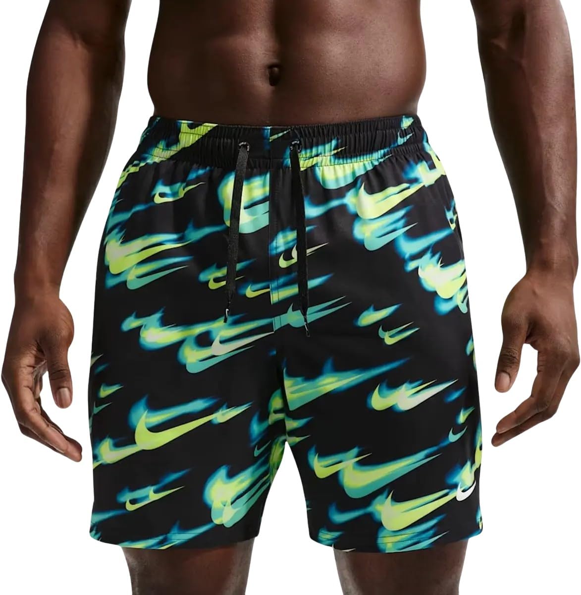 NIKE Swim Breaker Multi Print 5" Volley Short Volt