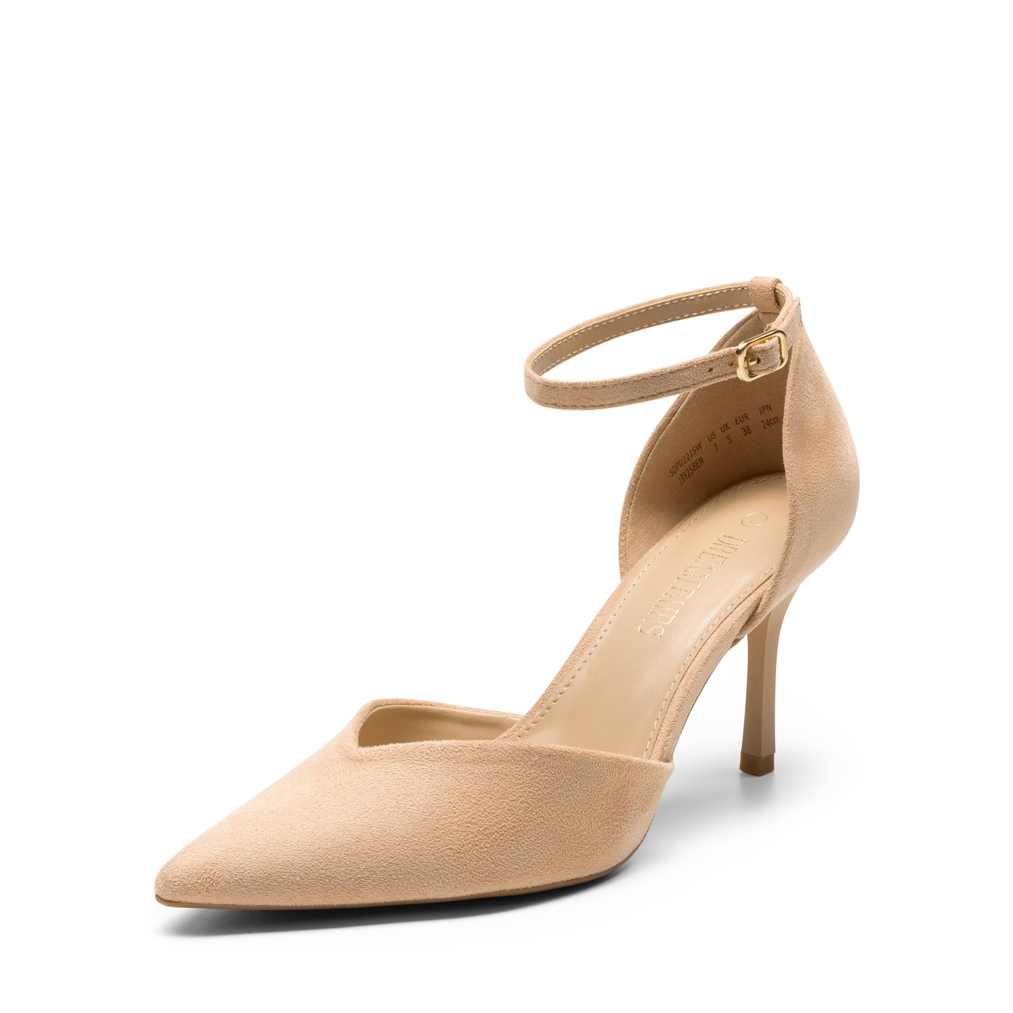 DREAM PAIRS Scarpe décolleté da Donna con Punta Chiusa