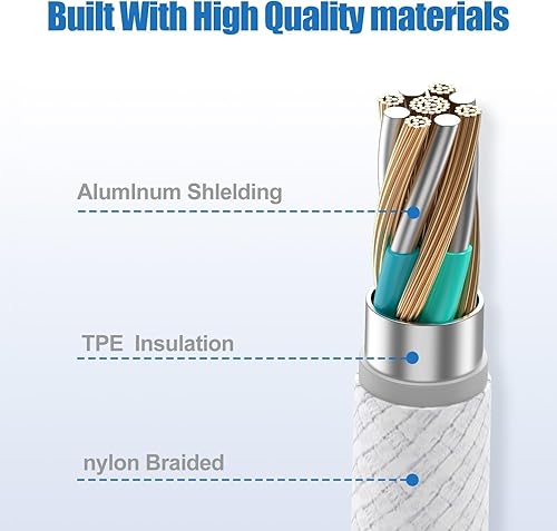 Miniatura 5 de Cable de carga rápida para iPhone 15 de 10 pies, cable de carga largo tipo C a USB C para Apple iPhone 15 Plus15 Pro Max, MacBook Pro