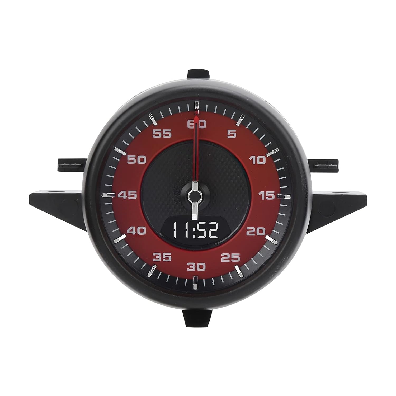 Ymiko Dashboard Car Clock, Car Dashboard Clock High Accuracy ABS Gauge for 2017-2020 (Red)