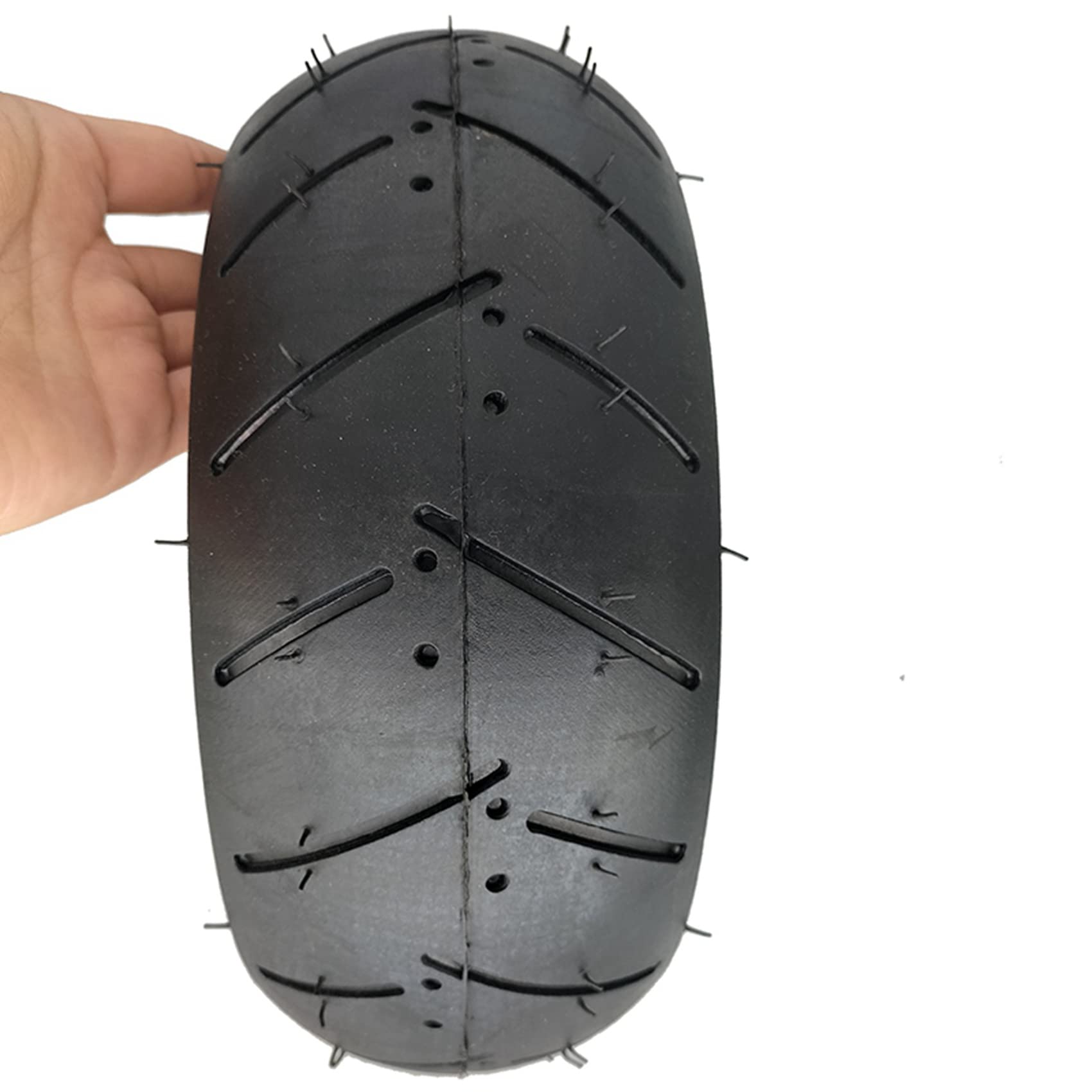 2X 90/65-6.5 Neumáticos sin cámara 11 neumáticos de vacío para scooter, 47Cc 49CC motocicleta Accesorios