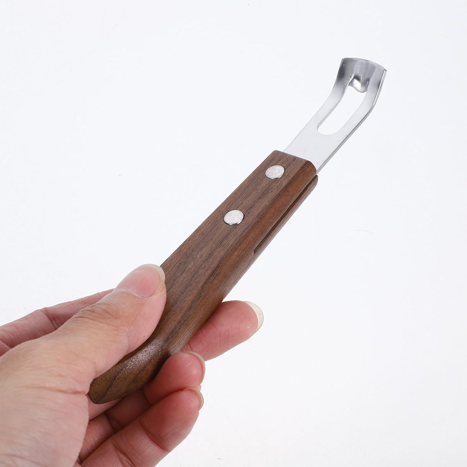 2pcs Stainless Steel Cheese Grater Tool with Wood Handle Zester