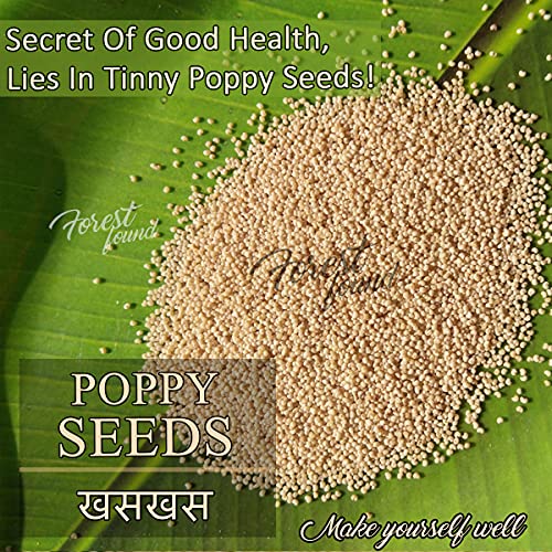 Image of Forest Found Fresh Posta Dana (500g) - Unadulterated White Poppy Seeds | Perfect for Indian Curries, Thandai & Baking | Raw & Natural Khus Khus