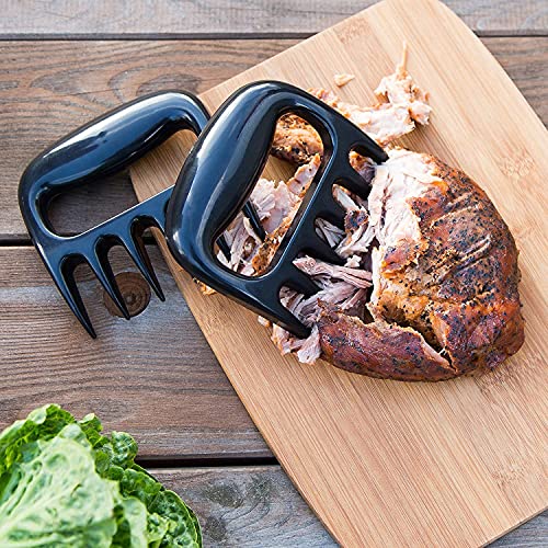 LIDOUK Meat Shredder Claws for Shredding, Handling & Removing Meat, BBQ Grill Accessories, Kitchen Cooking Gifts (ABS, Black, Nylon, 1 Pair) - Image 6