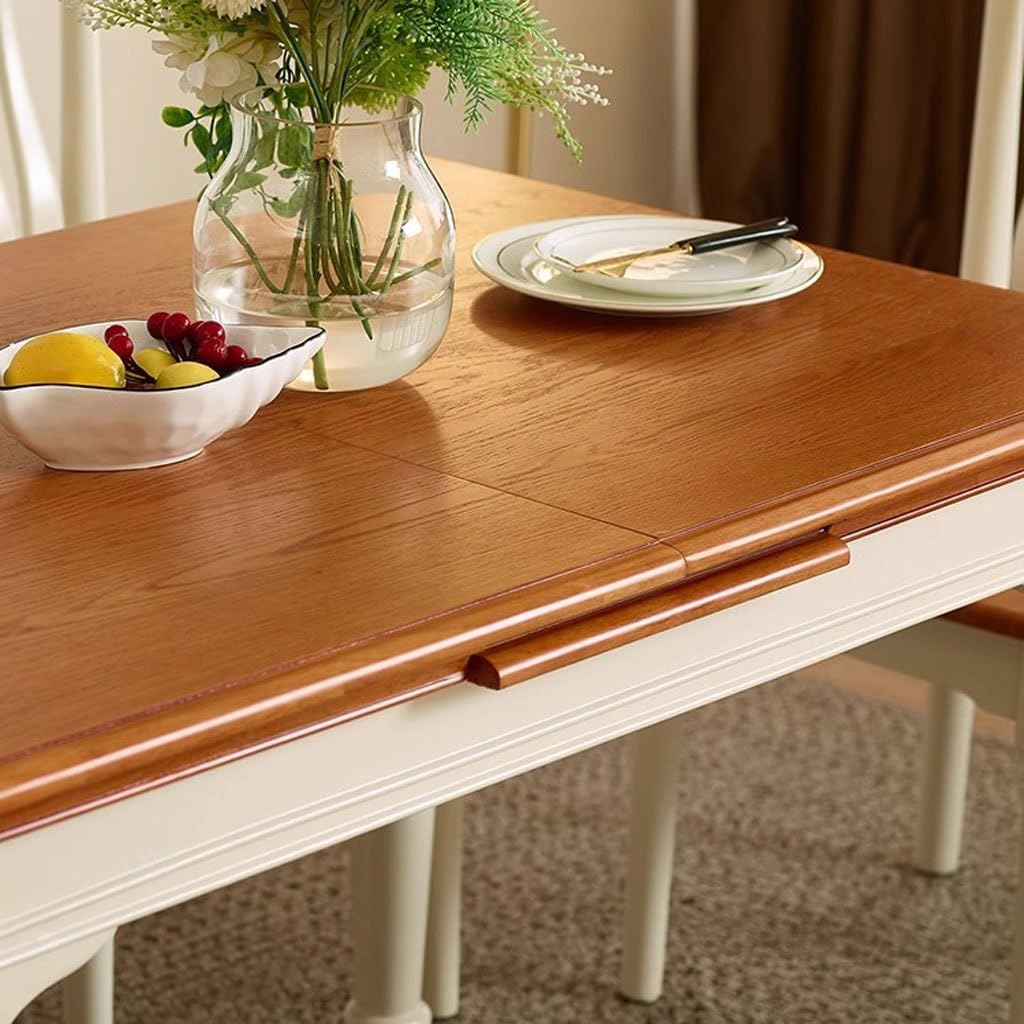 ★HALIZA(ハリッサ)★ダイニングテーブル 小型家庭用折りたたみ式ダイニングテーブルリビングルーム用伸縮式無垢材