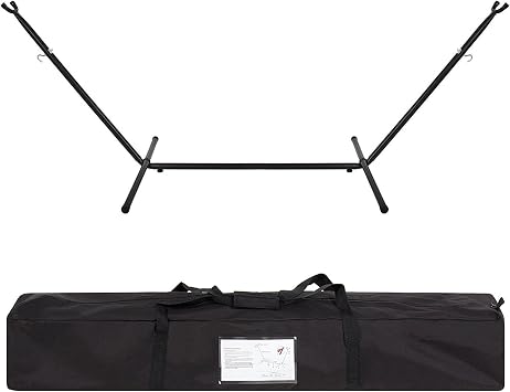 MEDA 50038 Hammock Stand, Red Stripes