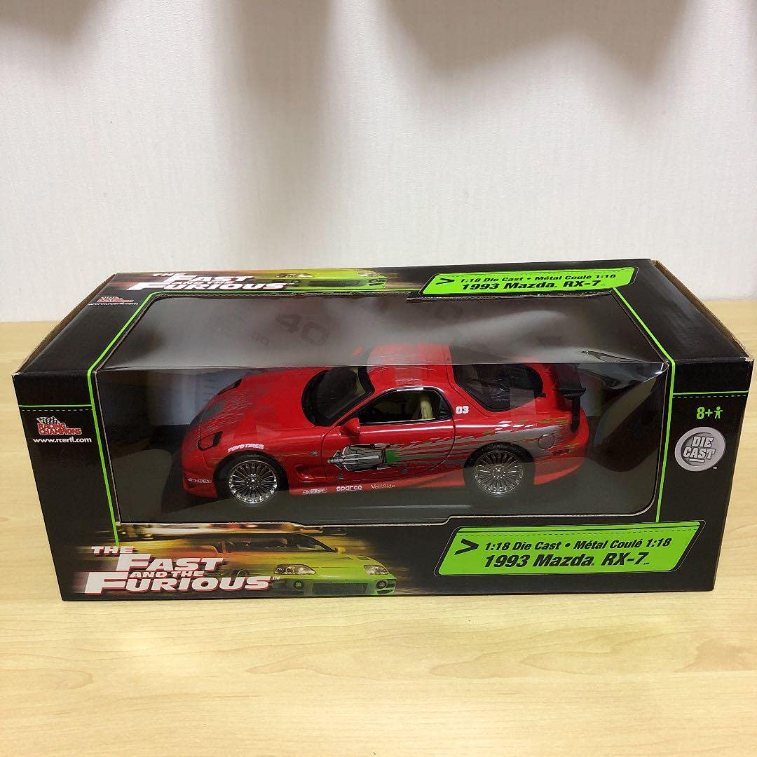 Amazon.co.jp: 1/18 ワイルドスピード マツダRX－7 FD3S 