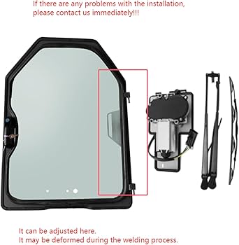 Amazon.com: HonHuCo 7109665 Front Door Frame and Window Assembly