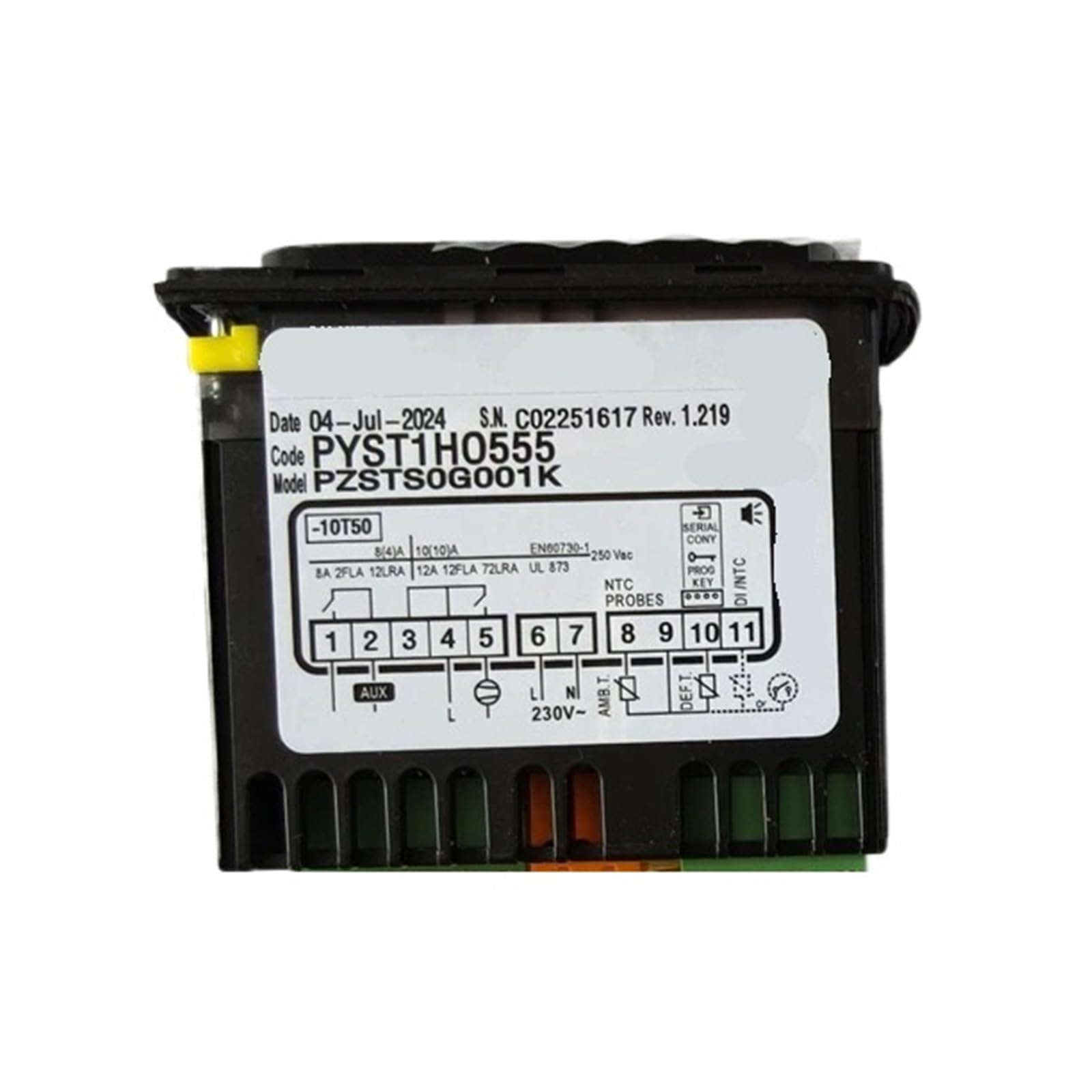 Régulateur de température PYST1H0555 PZSTS0G001K avec capteur(Without sensor)