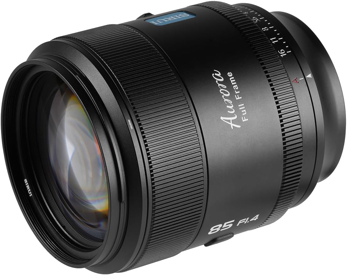 The SIRUI Aurora AF 85mm F1.4 lens: a full-frame lens for photographers.