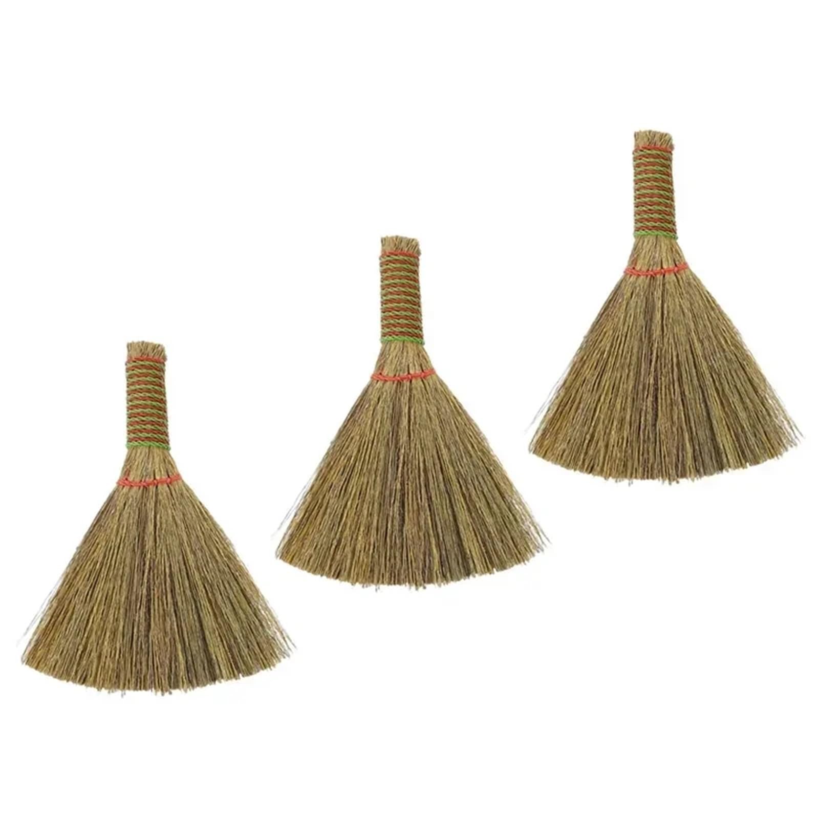 Palm Broom Straw Woven Broom Desk Brush Rice Noodles Fireplace Household Cleaning Dust Removal
