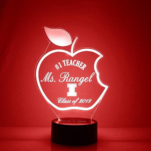 Miniatura 34 de Letrero de nombre LED personalizado para enfermera/RN con control remoto, letrero de nombre iluminado y luz de noche personalizada con nombre