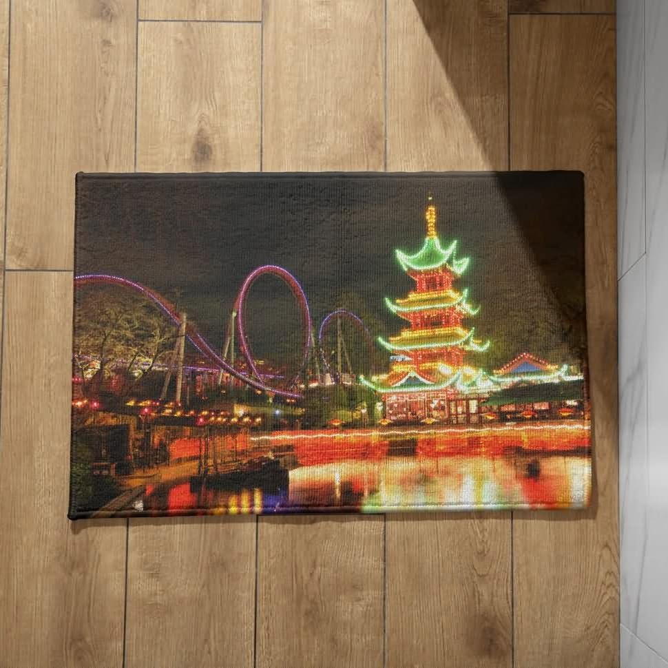 Tapis de cuisine absorbant 50x80cm CEVAN contre les sols glissants et humides