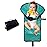 SnoofyBee - Portable Playtime Changing Pad: 3-in-1 Diaper Clutch, Changing Station, and Clean Hands Toy Barrier. Water-Resistant and Stylish, with Dual Storage Pockets. Black-2024-Improved-Version
