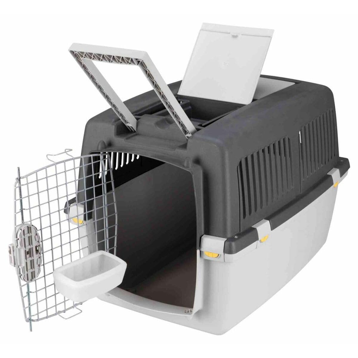 Transportbox GULLIVER 7 IATA 102 x 72 x 76 cm | Bruchsichere Reisebox mit Metalltür und Belüftung – ideal für Auto, Zug und Flugzeug, sicher auf allen Wegen