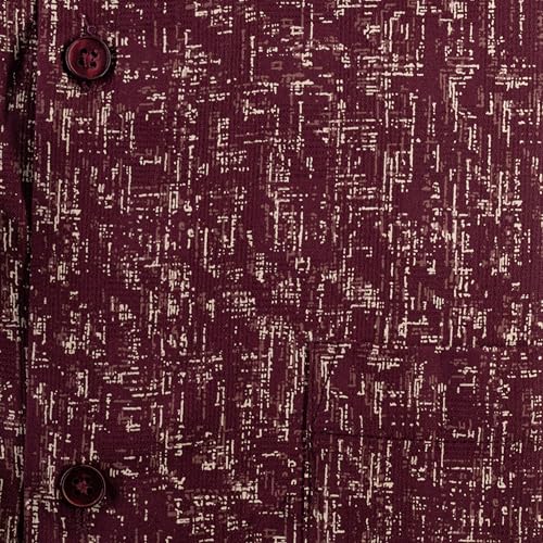 Image of 7-DAYS Men's Premium Printed Shirt - 100% Cotton, Regular Fit, Full Sleeve, with Pocket - Versatile for Formal Occasions and Casual Wear
