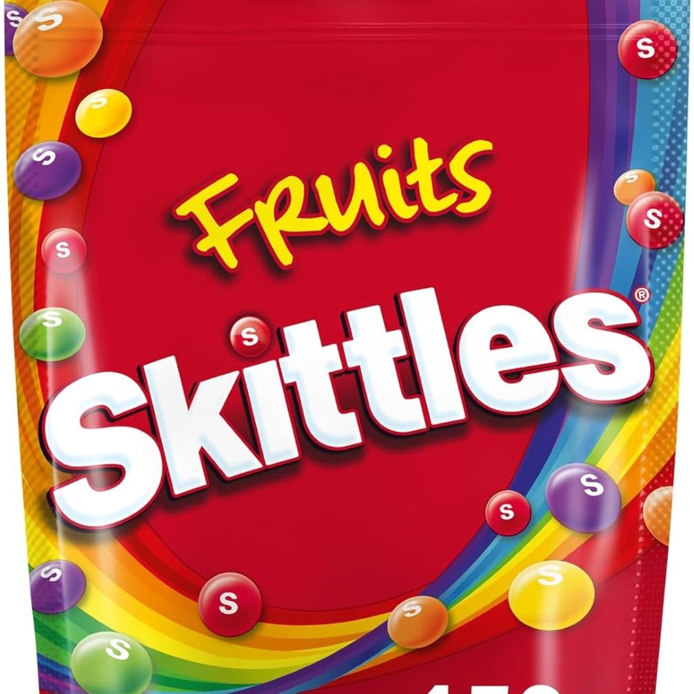 Skittles Caramelos Masticables Bolitas Sabores Afrutados 15 x 152g