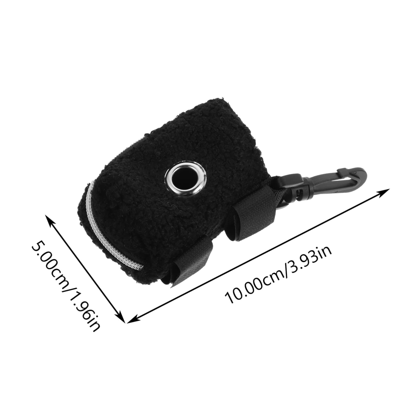 Toddmomy 1pc Pet Waste Bag Carrier Lightweight Poop Bag Holder with Hanging Buckle for Outdoor Use Breathable Wear-resistant Material for Dog Walking and Pet Waste Disposal