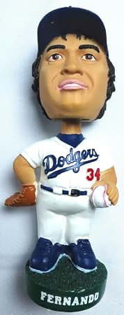 Amazon.com: Hideo Nomo Los Angeles Dodgers White Bobble SGA 02