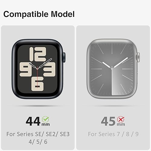 Miniatura 3 de ULTIMAL Correa resistente con funda para Apple Watch Ultra 321 (1.732 pulgadas) y SE 321 y Series 11 10 9 8 7 6 5 4 (1.732 pulgadas1.732