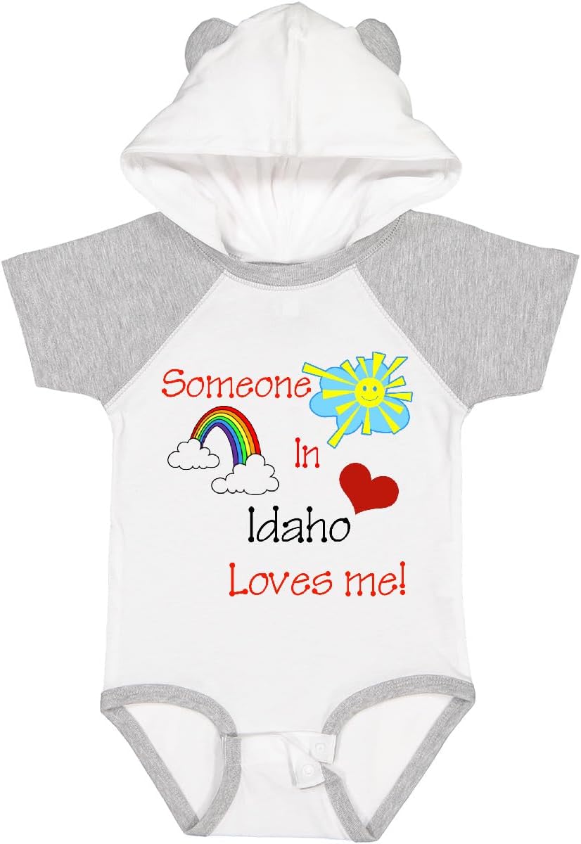 inktastic Someone in Idaho Loves Me Baby Bodysuit