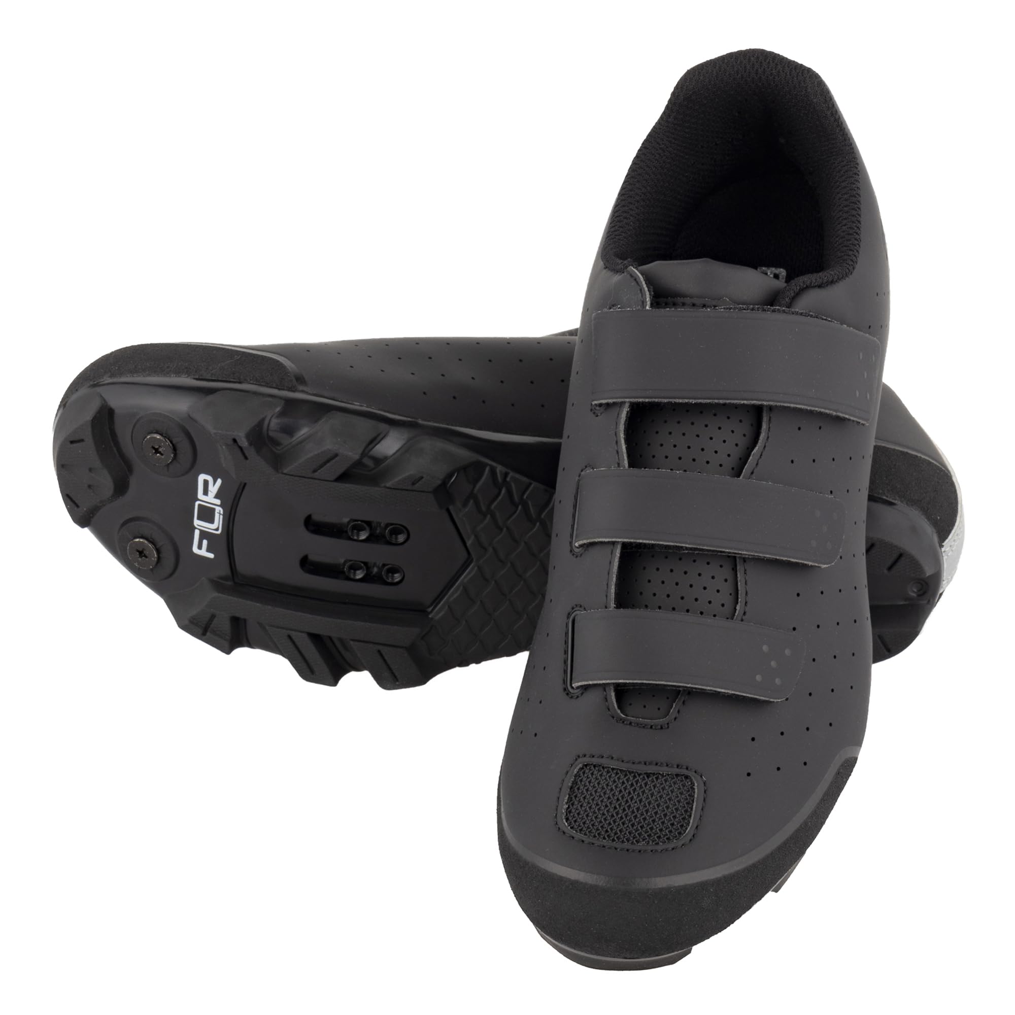 ???????(FLR) F-57 Cycling Shoes, US Men's Size 5.5 (23.0 cm) Black