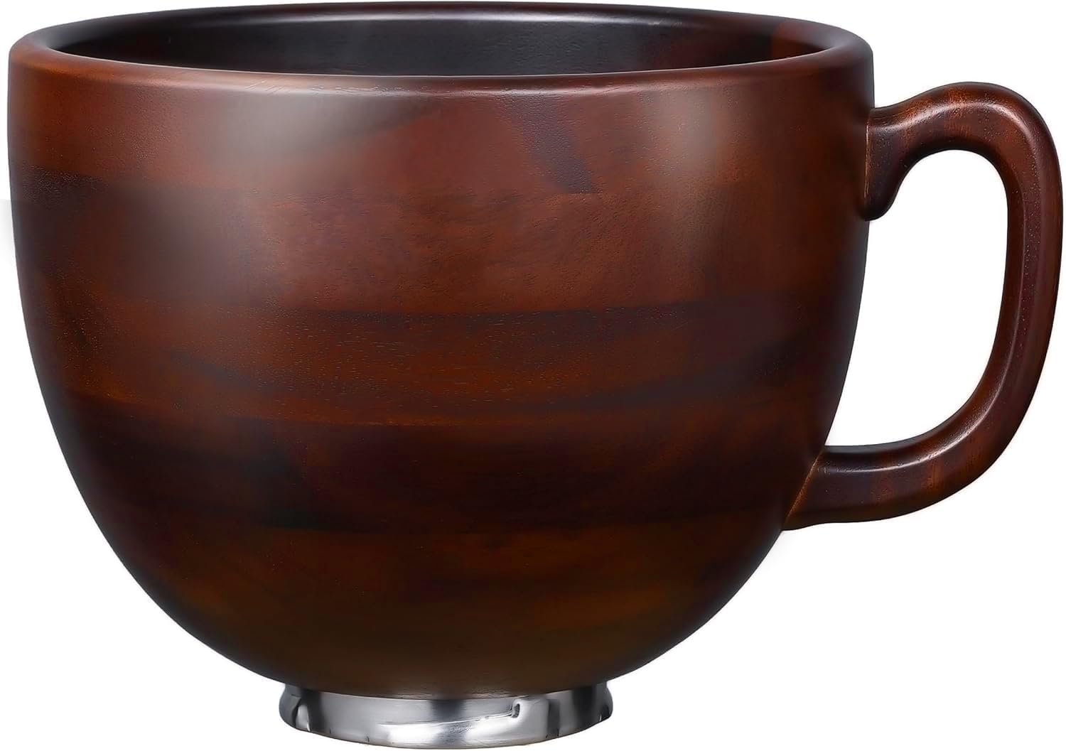 Amazon.com: ULTICOR Premium Walnut Wood Mixing Bowl with Handle