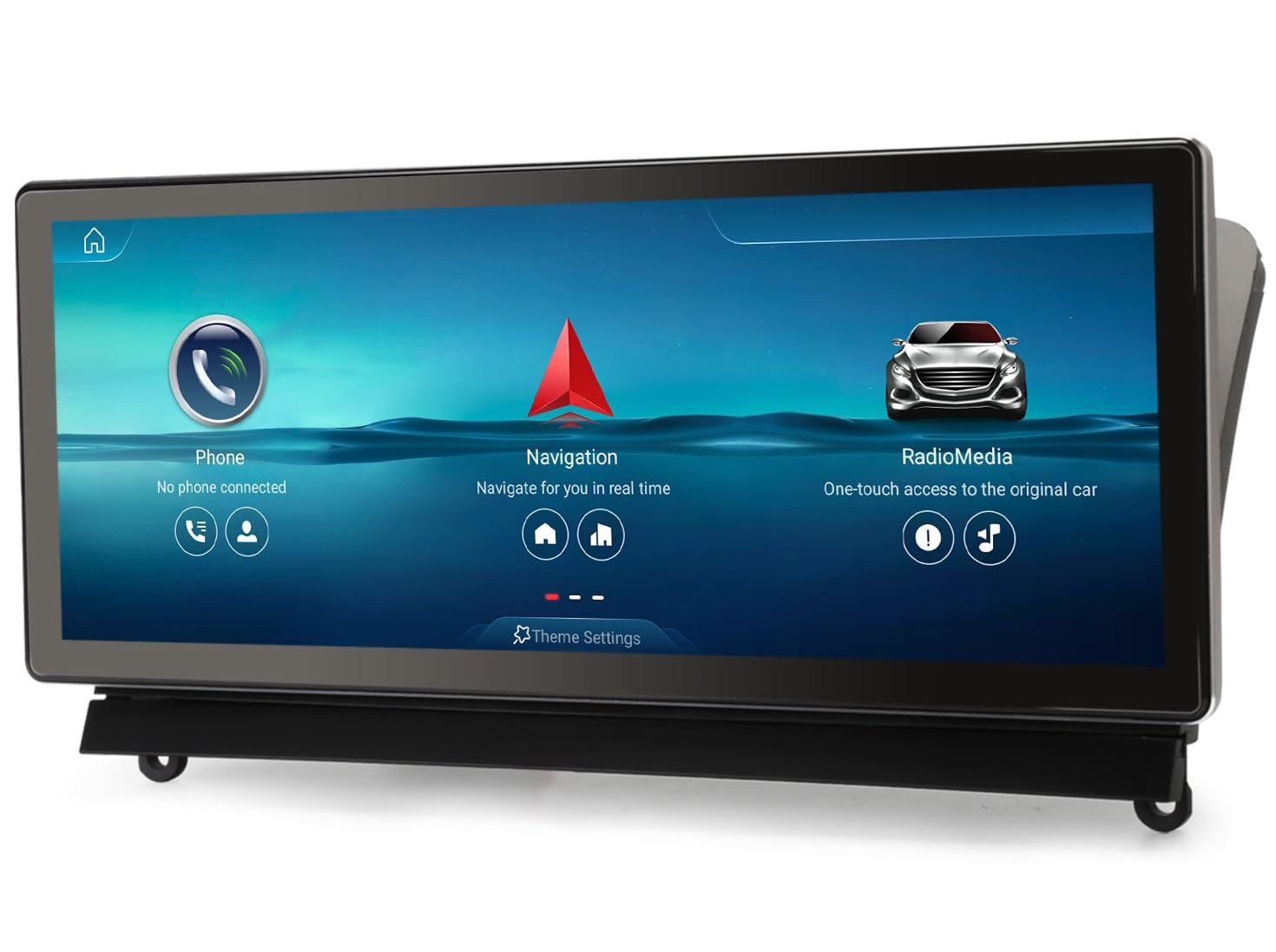 10.25" Android 16 Snapdragon 8 Core Autoradio GPS Navigateur Stéréo pour Mercedes Benz C-Class W204 S204 système NTG 4.0, GPS Navigateur Wireless Carplay IPS Écran Tactile WiFi 4G Dab+ Bluetooth 5.0