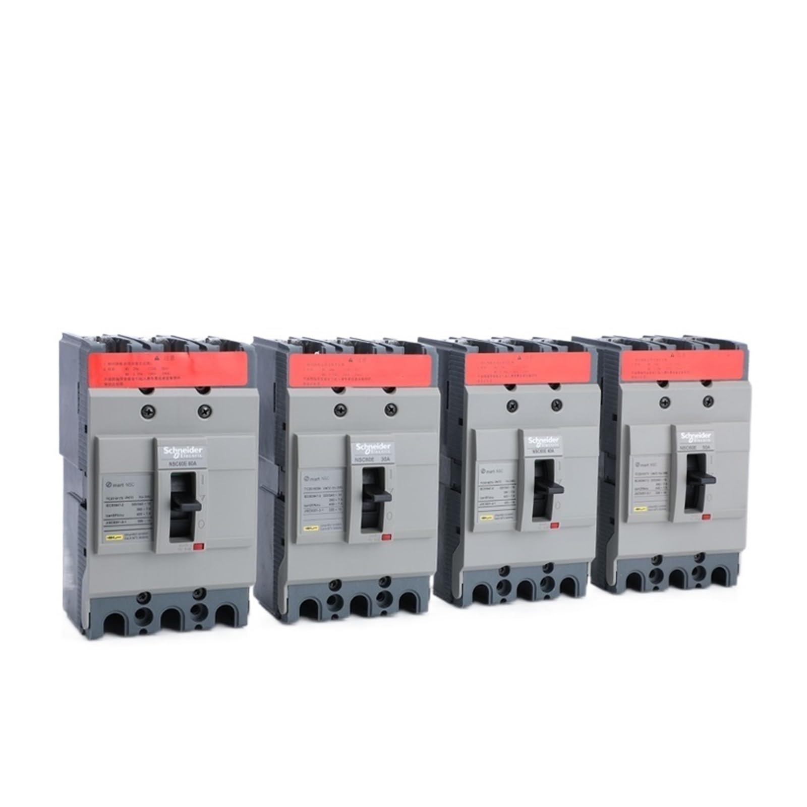 MCCB NSC60E 3P 4P disjoncteur boîtier moulé pour tableau électrique triphasé