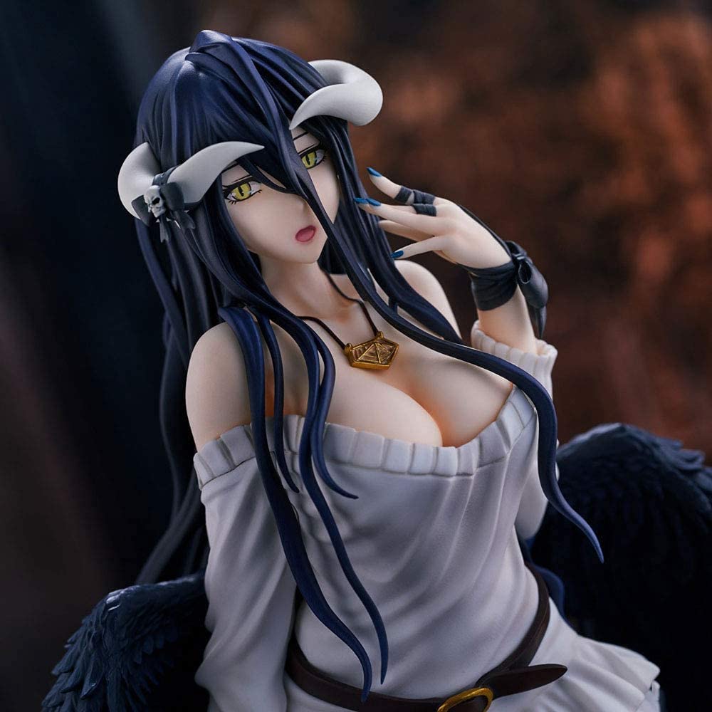 Overlord Albedo so-bin Ver. 1/6 Figura Completa 27 cm Anime Figura Statua Ornamenti Squisiti Anime Figure PVC Action Figure Modello Giocattoli Da Collezione Home Decor Regalo