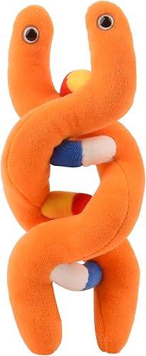 GIANTmicrobes Peluche de ADN, regalos de genética, regalos de ADN, regalos de consejero genético, regalos de genealogía, regalo de ascendencia,