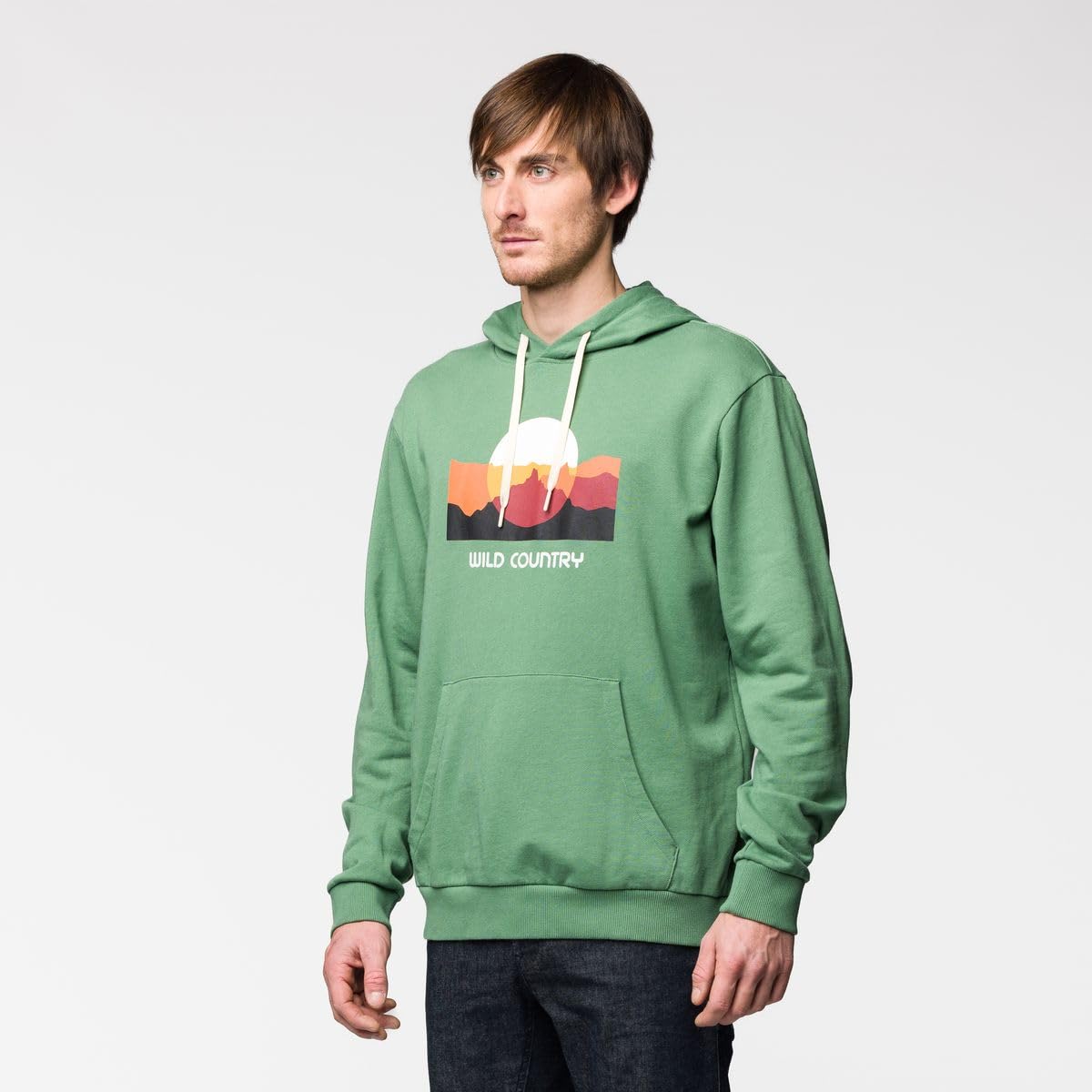 Bluza z kapturem Wild Country męska z ruchem, gładka, XL