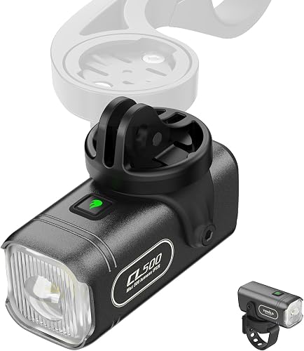 CL500 Lampe Avant de Vélo,500 Lumens Étanche IPX6 Éclaira TOWILD